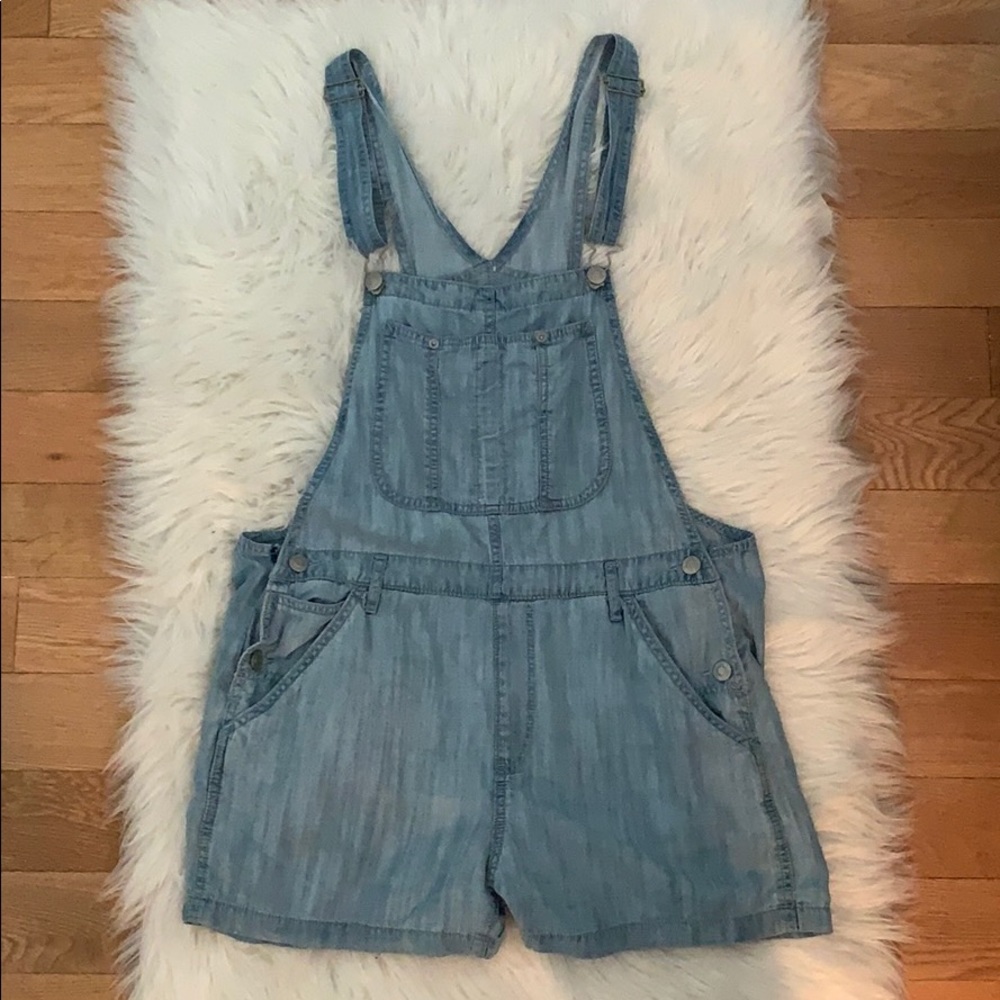 Aritzia TNA Chambray Romper